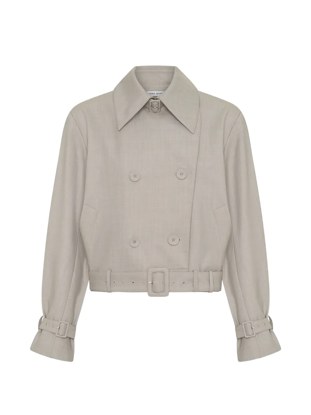 Anna Quan Bourdin double-breasted jacket - Gris Anna Quan Bourdin double-breasted jacket - Gris