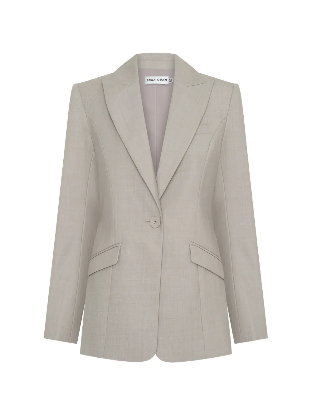 Anna Quan Avedon single-breasted blazer - Grey