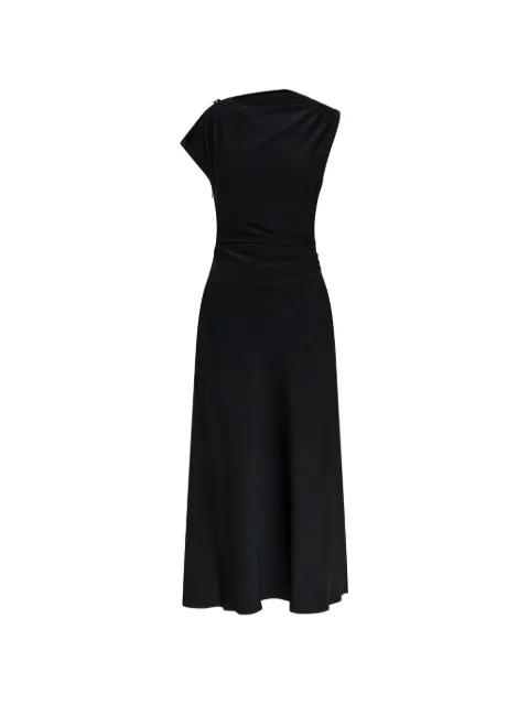 Anna Quan Charlie draped-detail midi dress