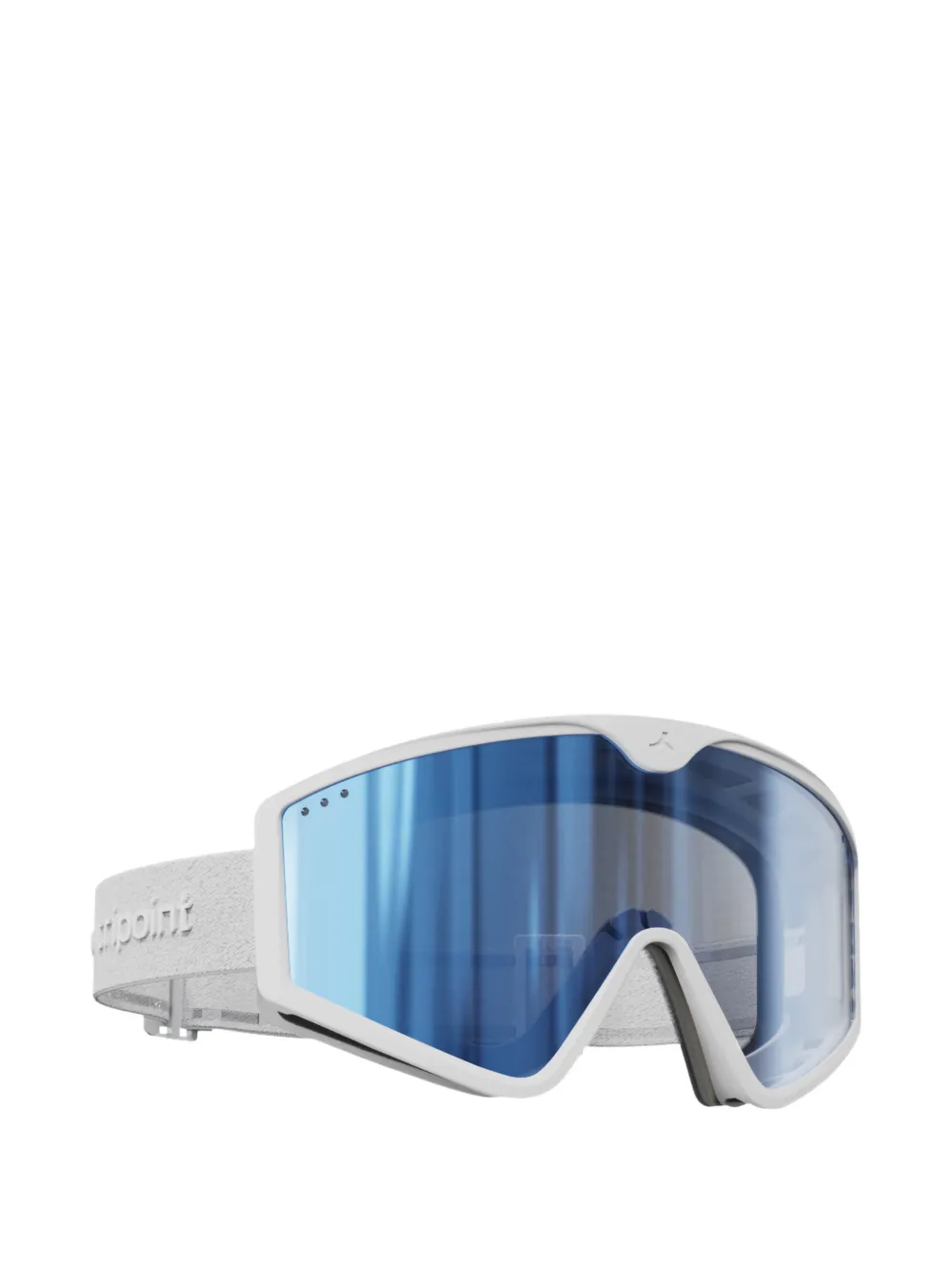 TRIPOINT 103 Zapaleri geometric-frame ski goggles Wit