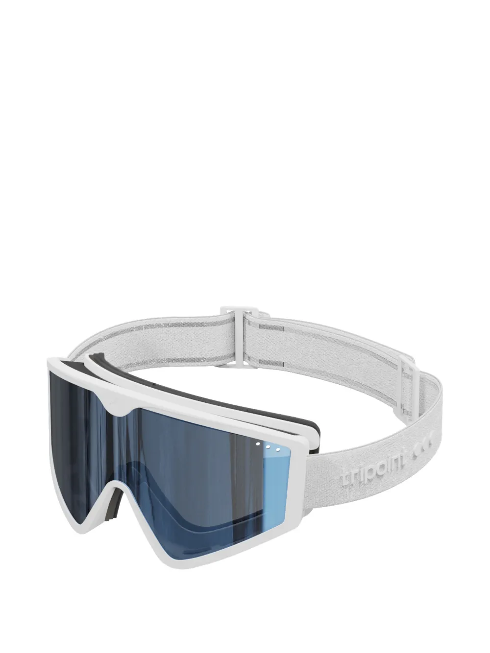 TRIPOINT 103 Zapaleri geometric-frame ski goggles Wit
