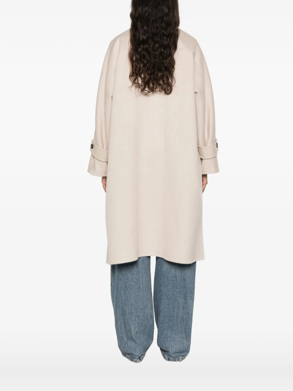 Max Mara button-up coat Beige