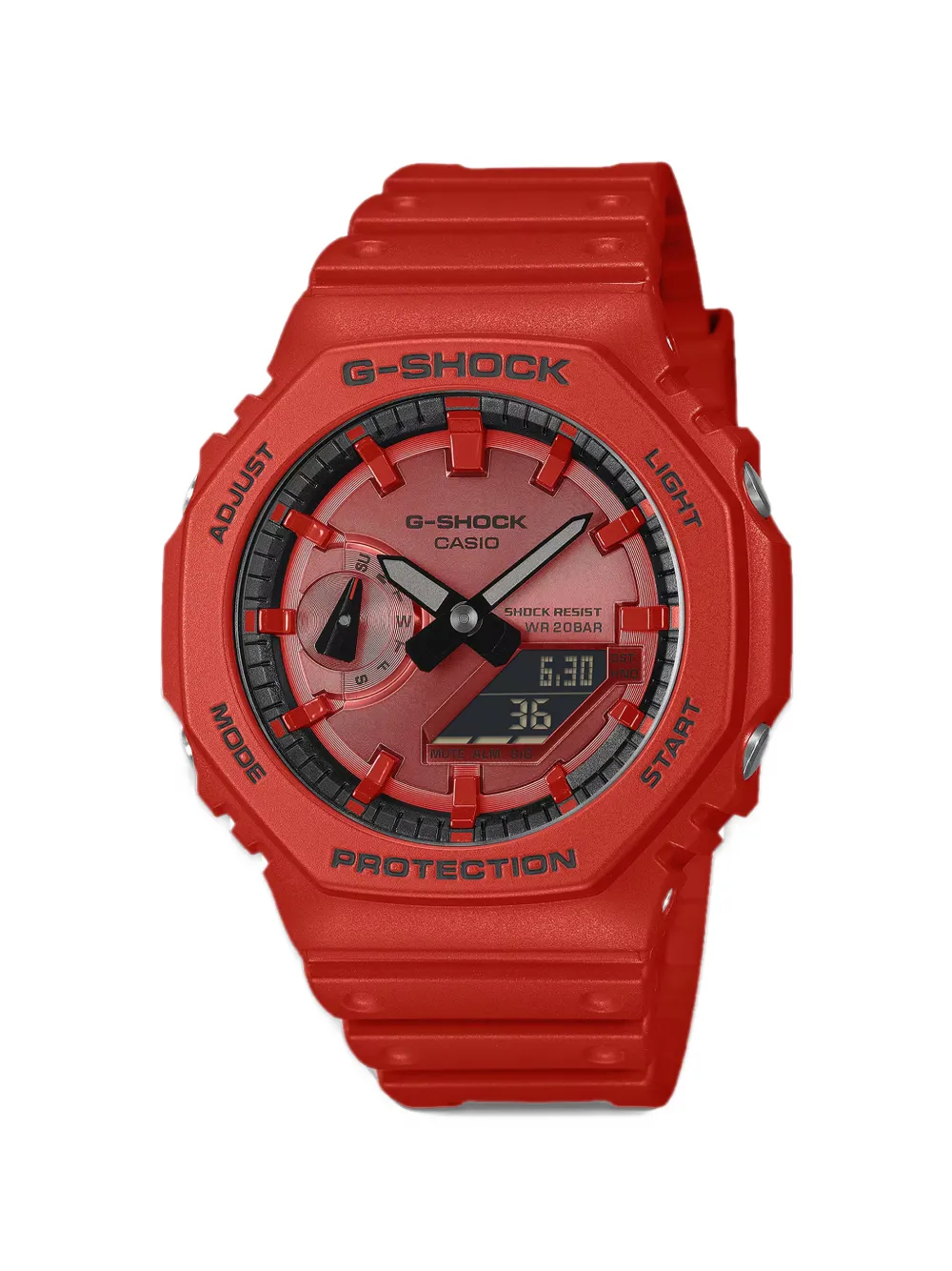 Casio 2100 G-Shock 48.5mm watch - Rosso