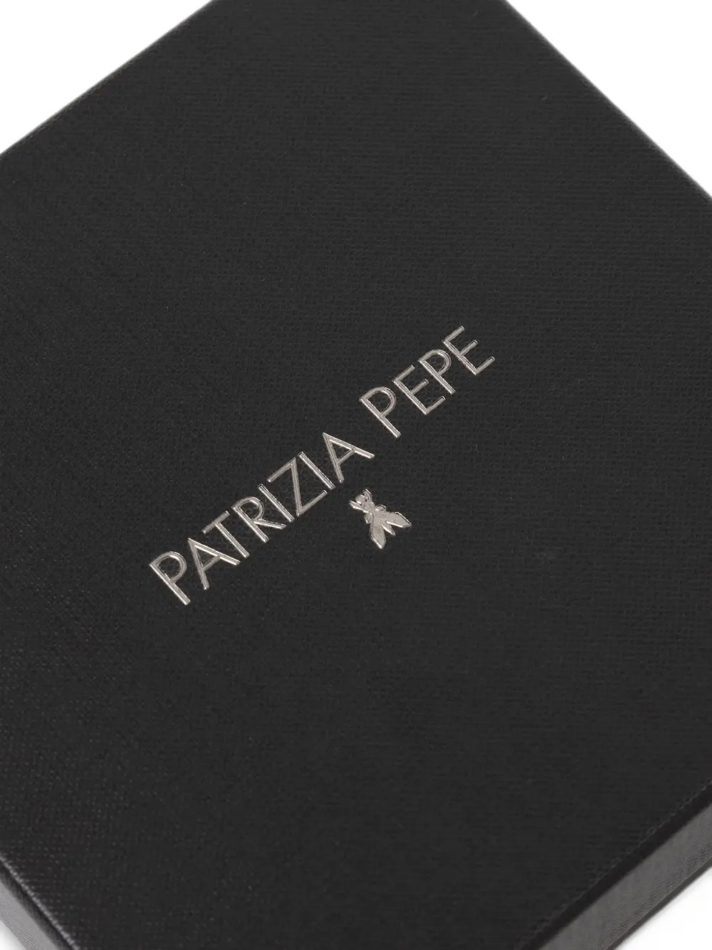 Patrizia Pepe Leren riem met ovalen gesp Groen