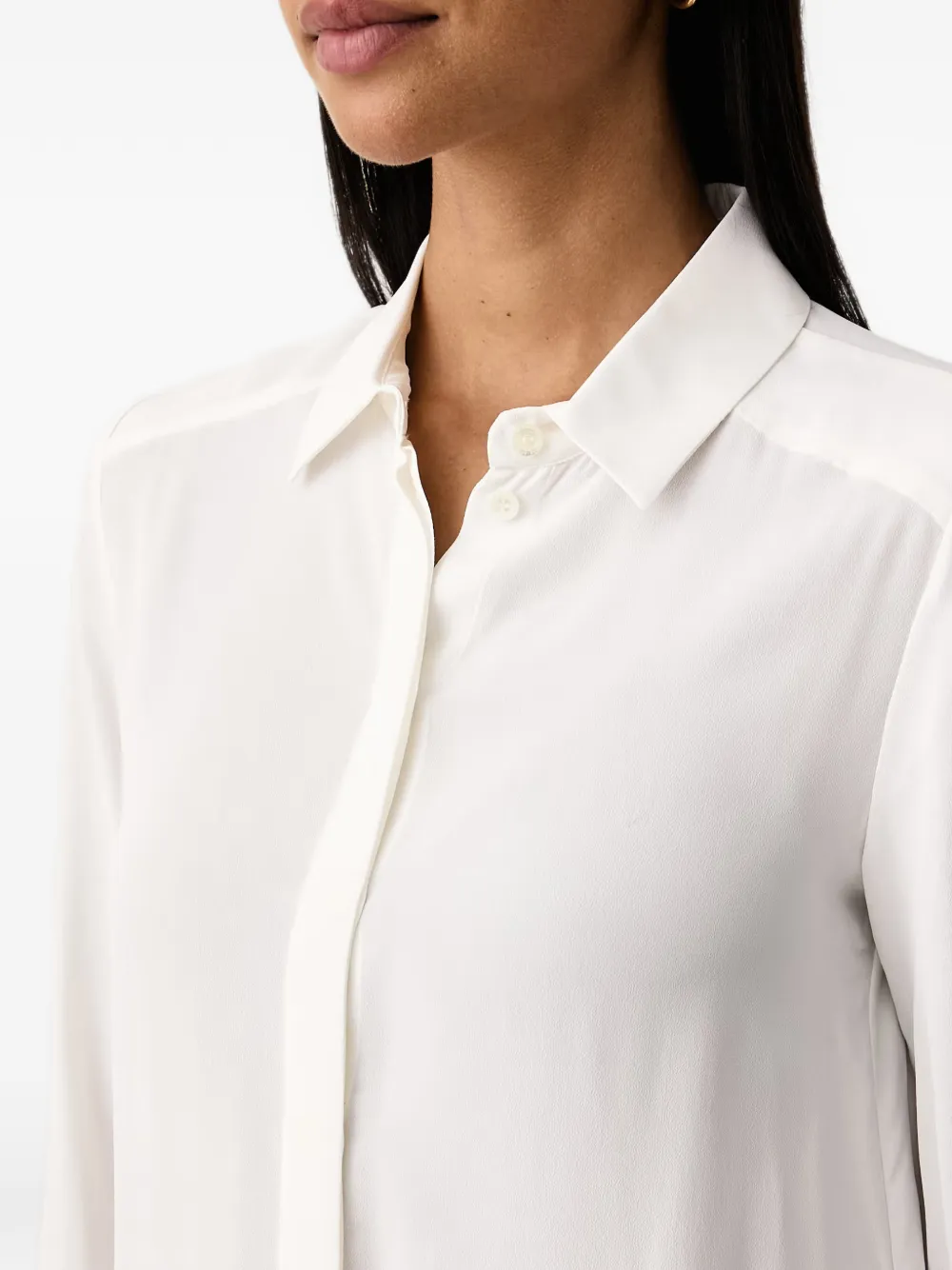 Patrizia Pepe long-sleeve shirt Wit
