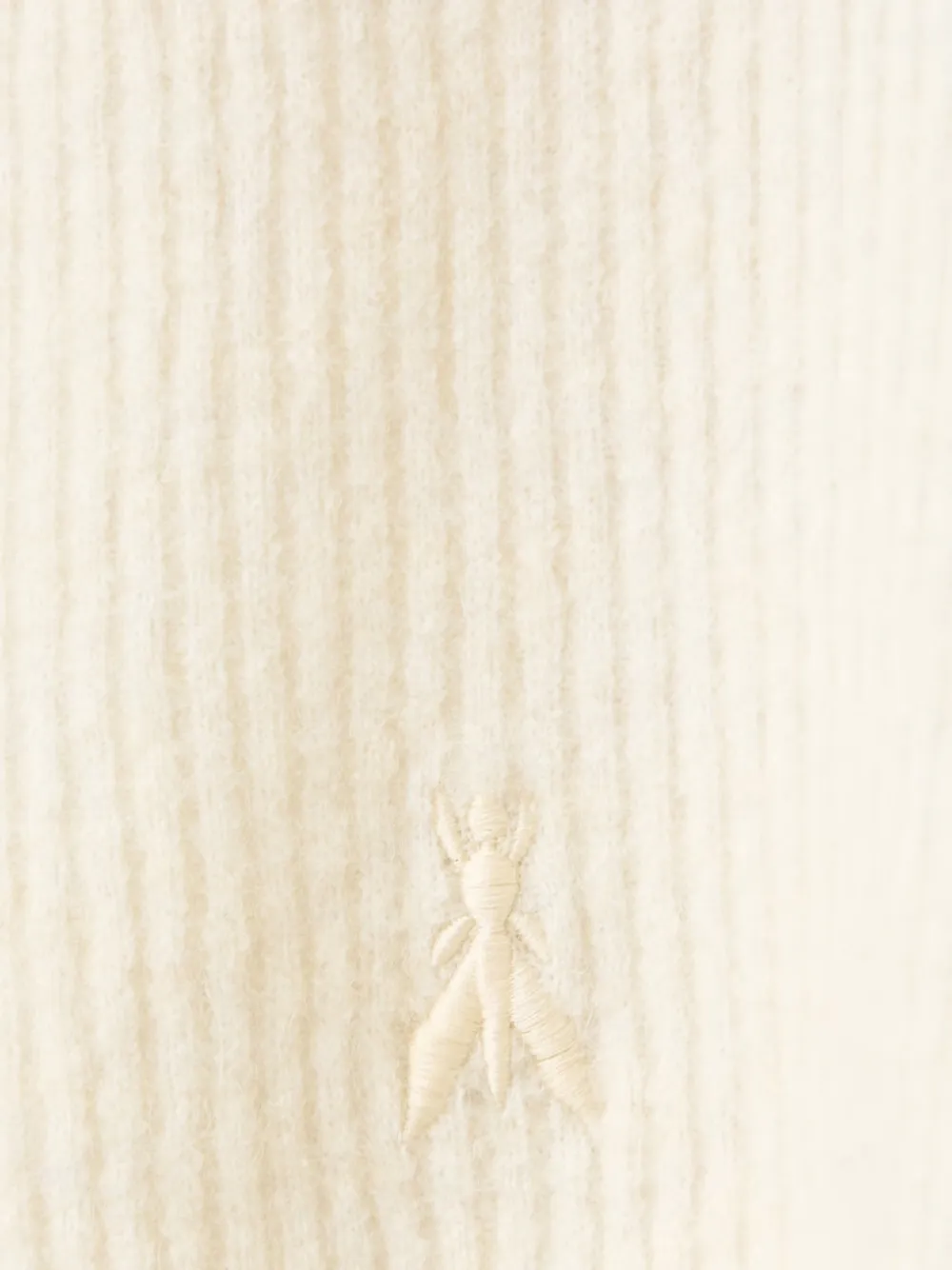 Patrizia Pepe ribbed-knit sleeveless sweater Beige