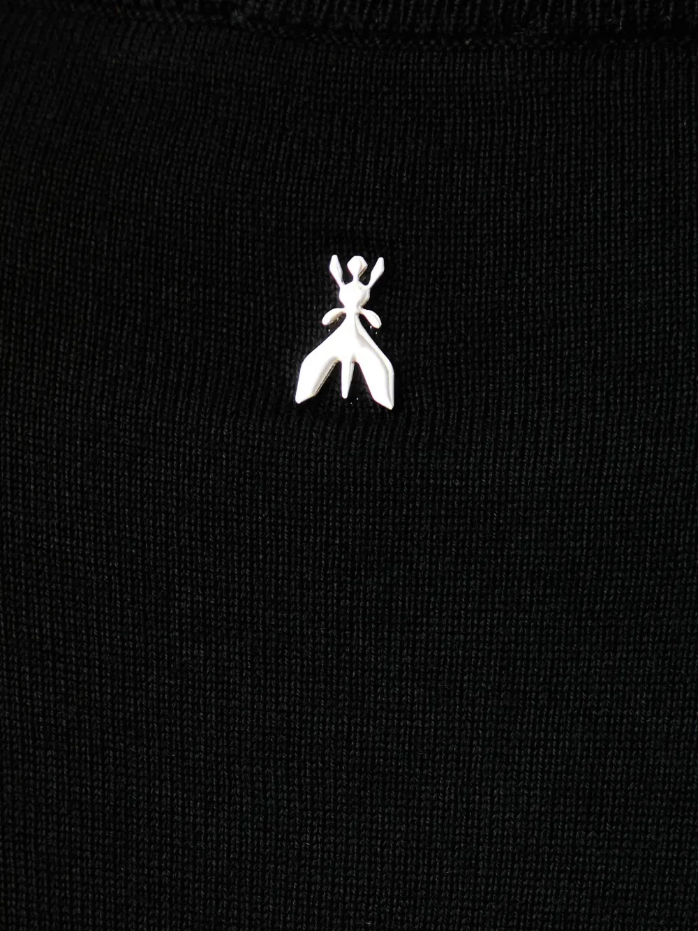 Patrizia Pepe high-neck sweater Zwart