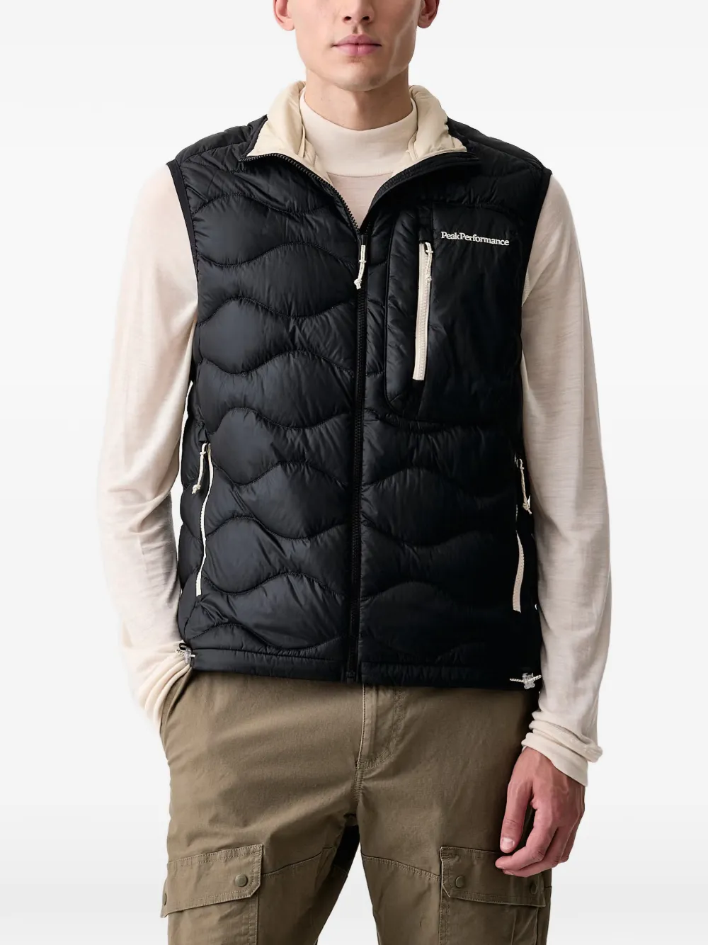 Peak Performance Helium quilted gilet - Noir