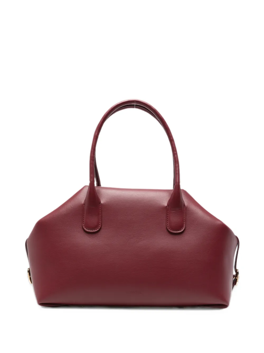 Themoirè Medium Talia ruched tote bag Rood