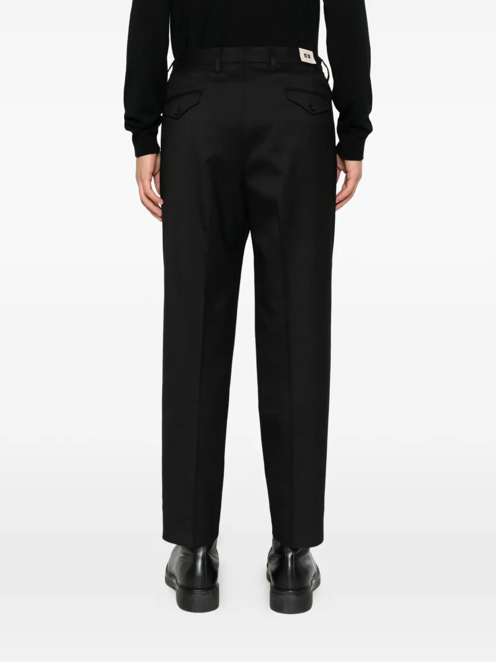 Briglia 1949 buttoned trousers Zwart
