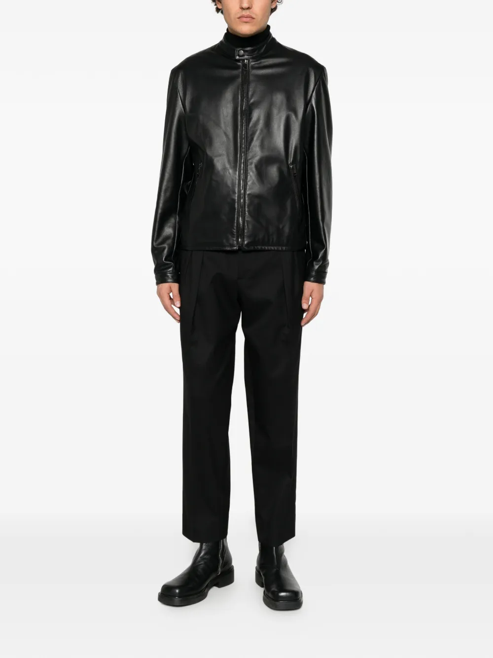 Briglia 1949 buttoned trousers Zwart
