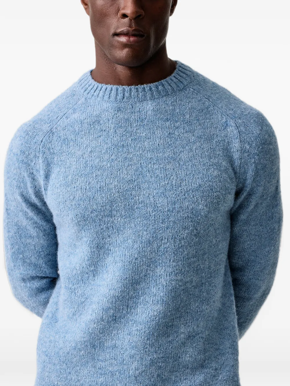 Mos Mosh MMGCarlos crew-neck sweater Blauw