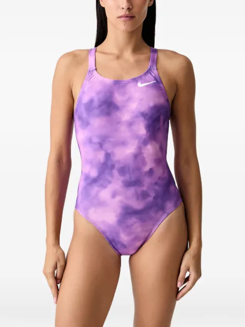 Nike cloud-print swimsuit