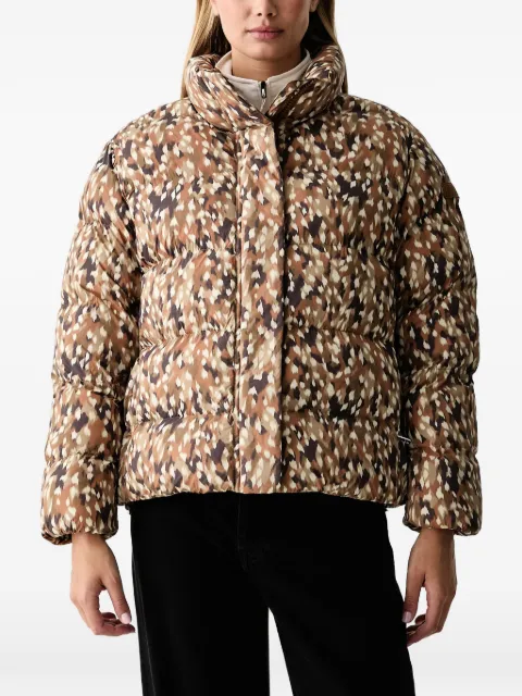 Napapijri Glane abstract-print puffer jacket