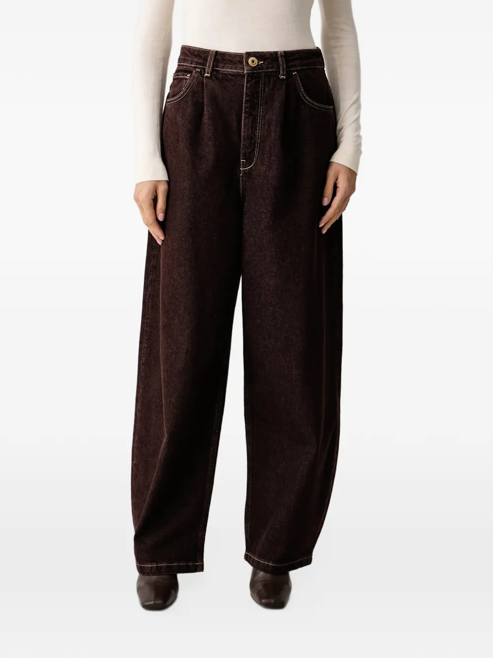 Mos Mosh MMScottie Marble jeans - Rosso