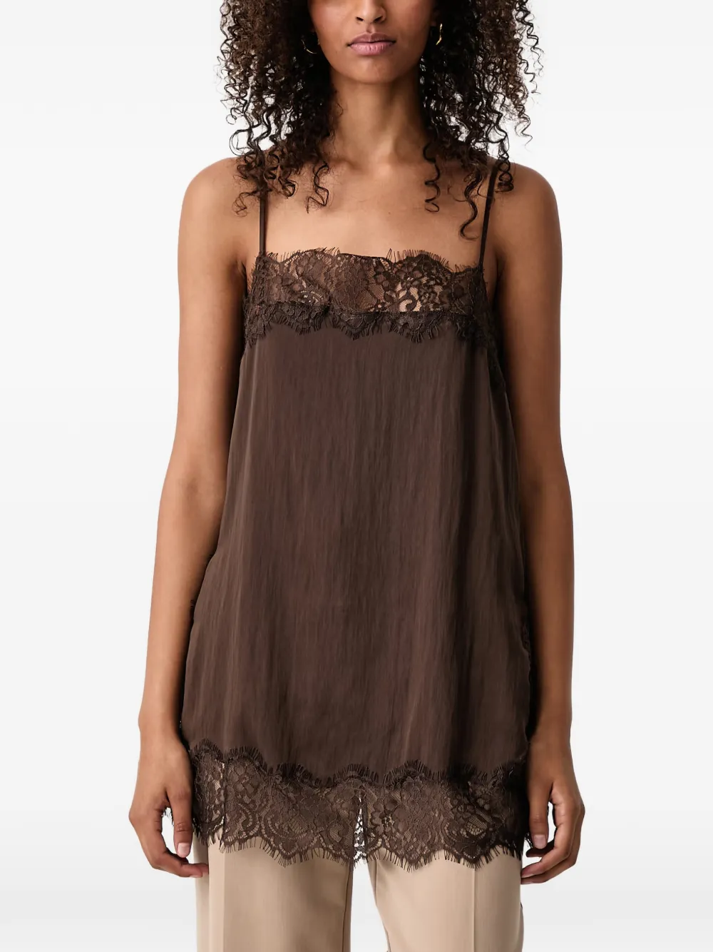Mos Mosh MMAudra Annie camisole top - Marrone