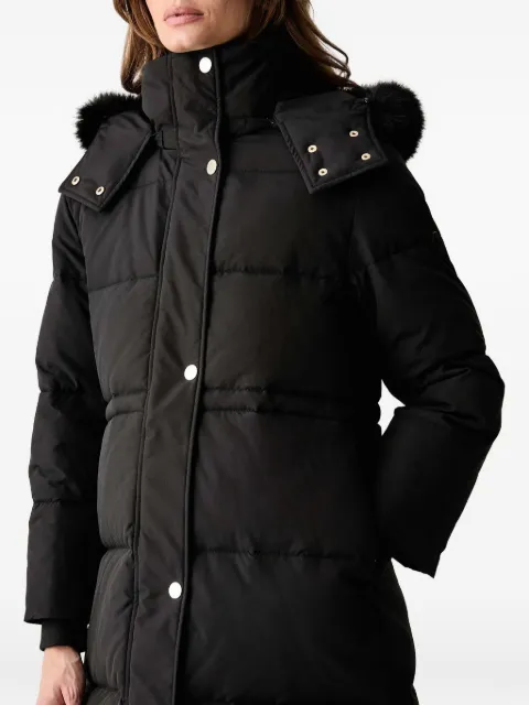 Morgan faux-fur-trim padded jacket