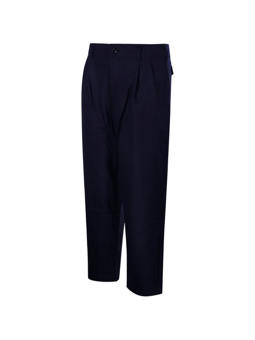 Comme Des Garçons Shirt pleated straight-leg trousers Blauw