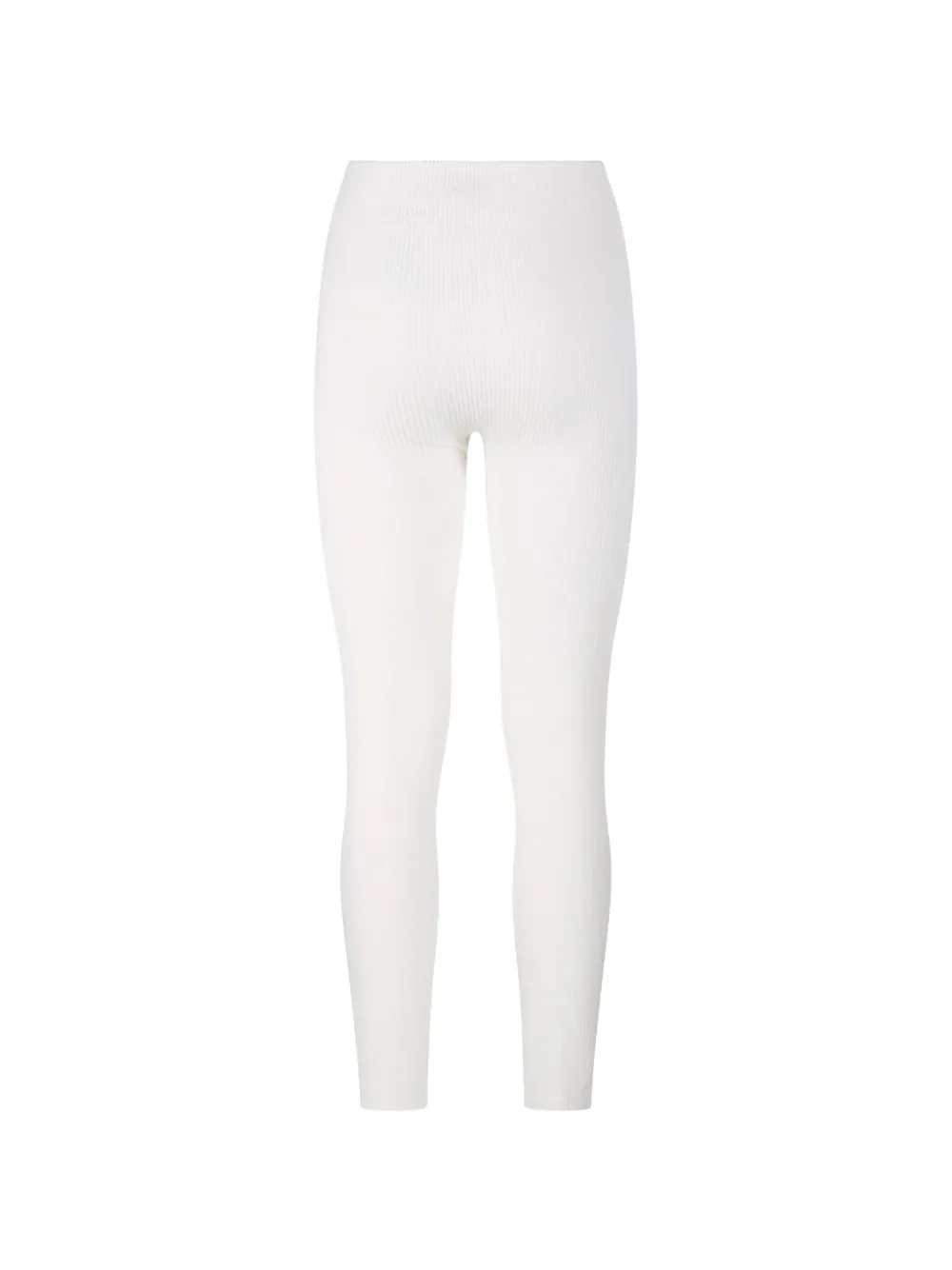 Perfect Moment ribbed-knit leggings Wit