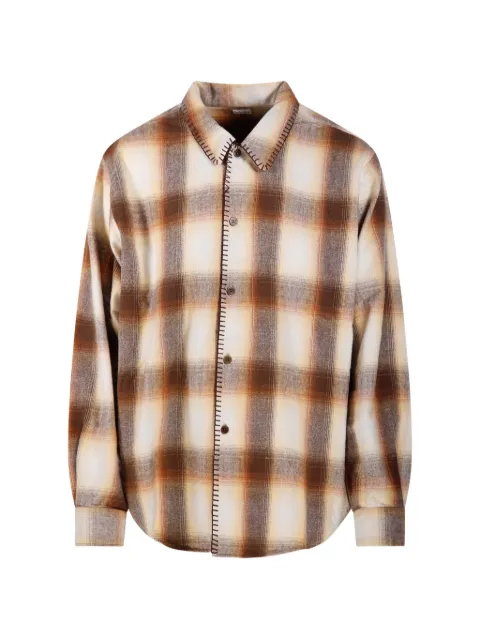 Kuro check-pattern shirt