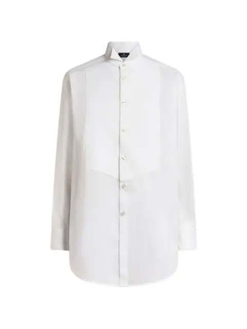 ETRO Langes Voile-Hemd mit Latz
