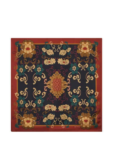 ETRO Schal mit Blumenmuster