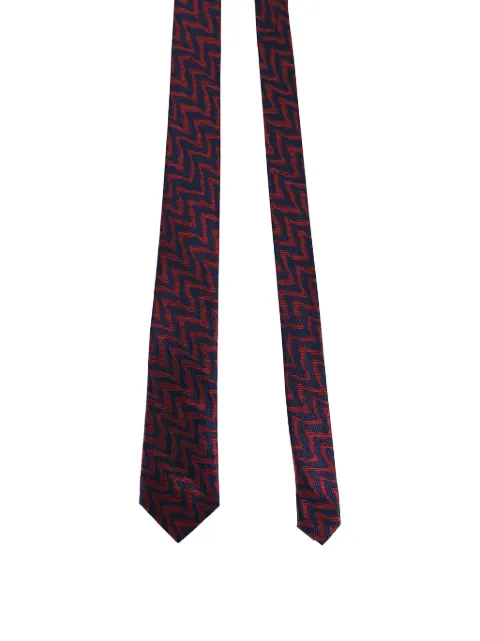 Missoni Zigzag silk tie