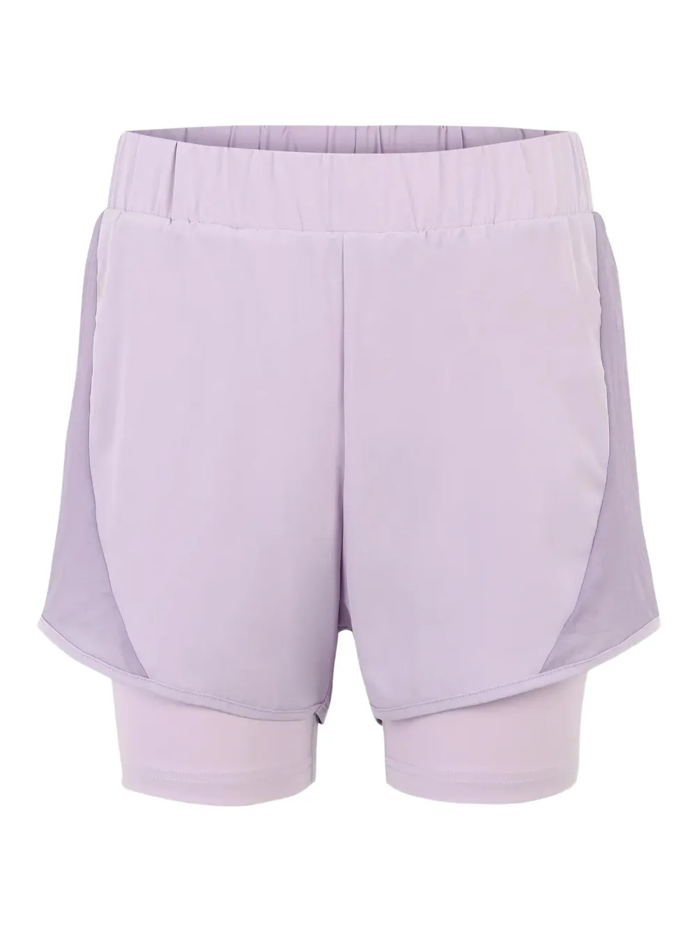 Fila Revin layered mesh-panel shorts Paars
