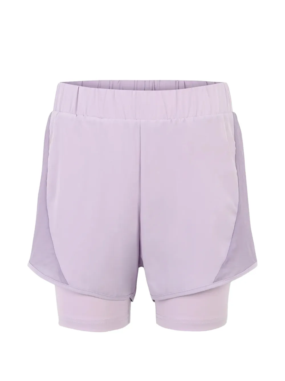 Fila Revin layered mesh-panel shorts Paars