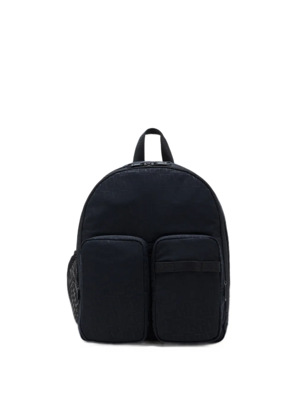 Emporio Armani Kids logo-jacquard backpack - Nero