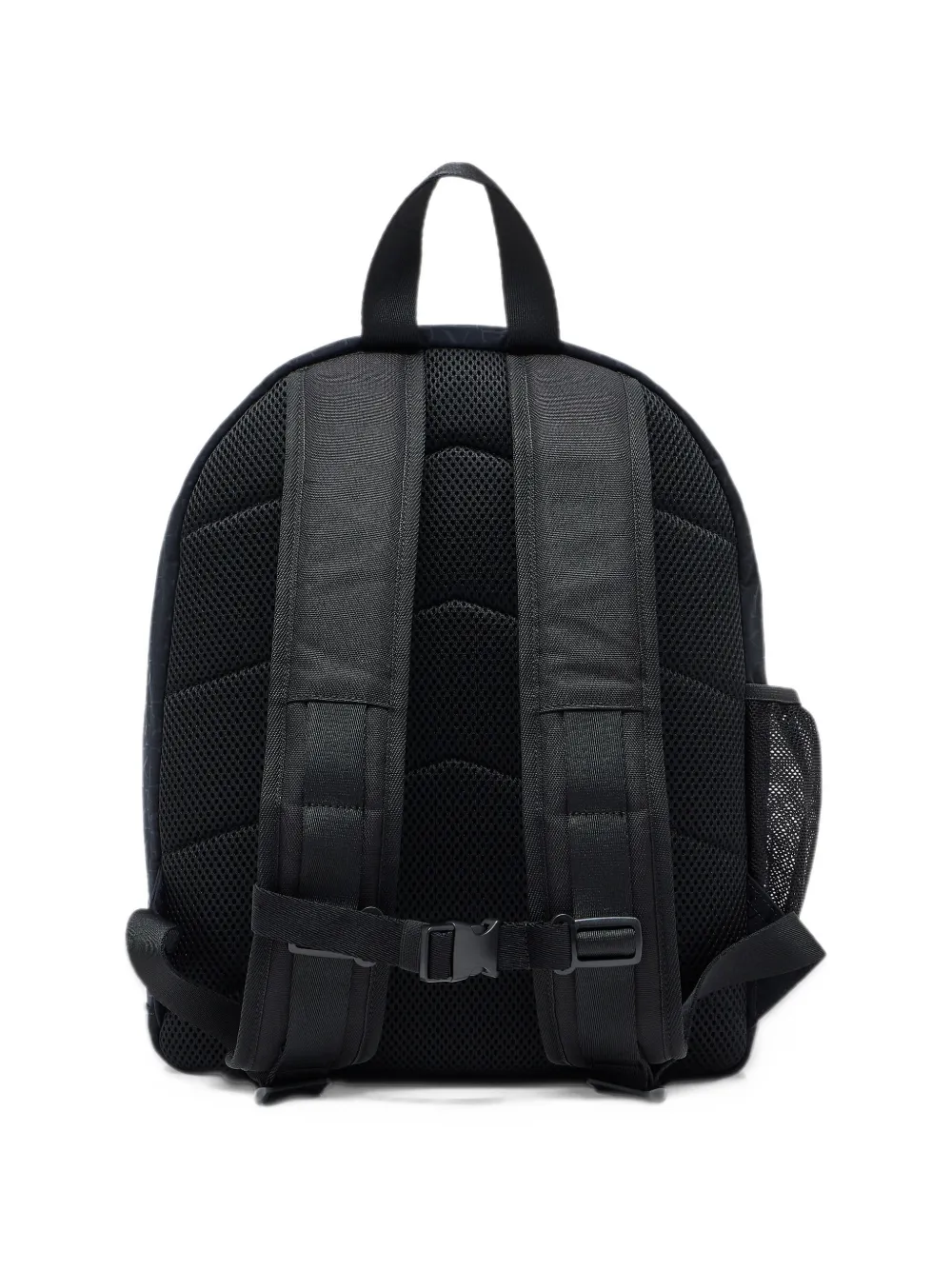 Emporio Armani Kids logo-jacquard backpack Zwart