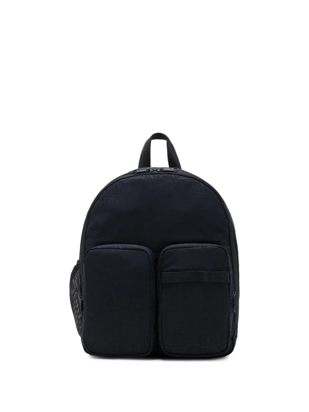 Emporio Armani Kids logo-jacquard backpack - Nero
