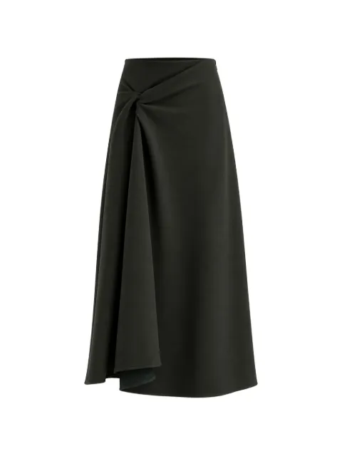 MeimeiJ twist-detail A-line maxi skirt