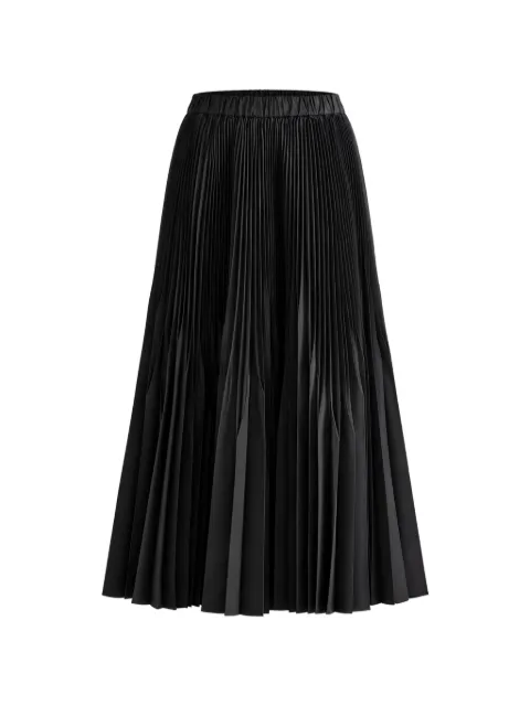 MeimeiJ pleated A-line maxi skirt