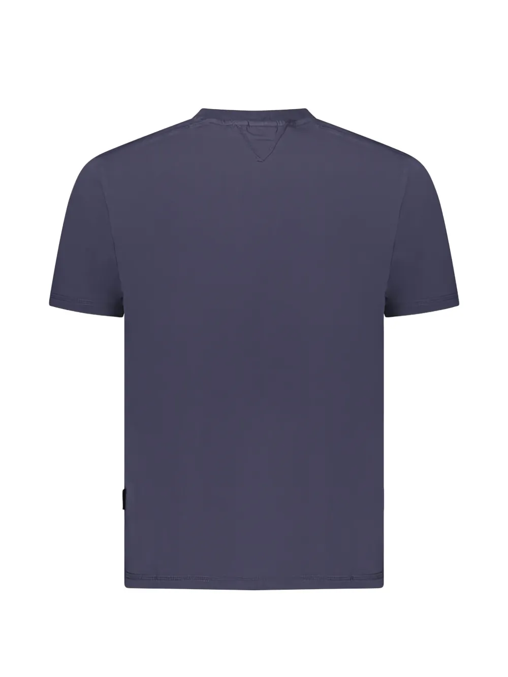 Napapijri logo-print cotton T-shirt Blauw