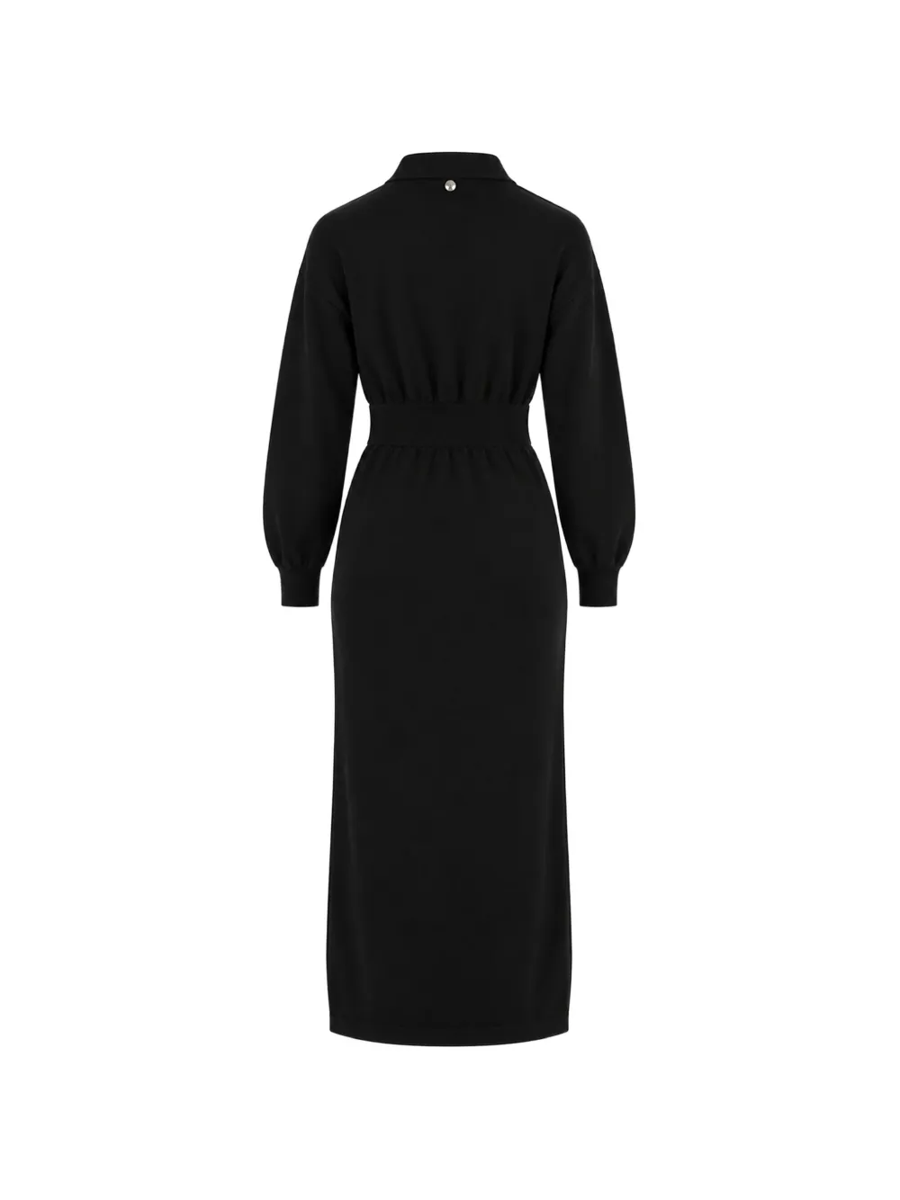 LIU JO dress in knit with buckles Zwart