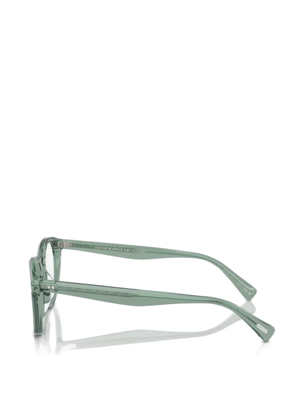 Oliver Peoples Romare round-frame glasses Groen