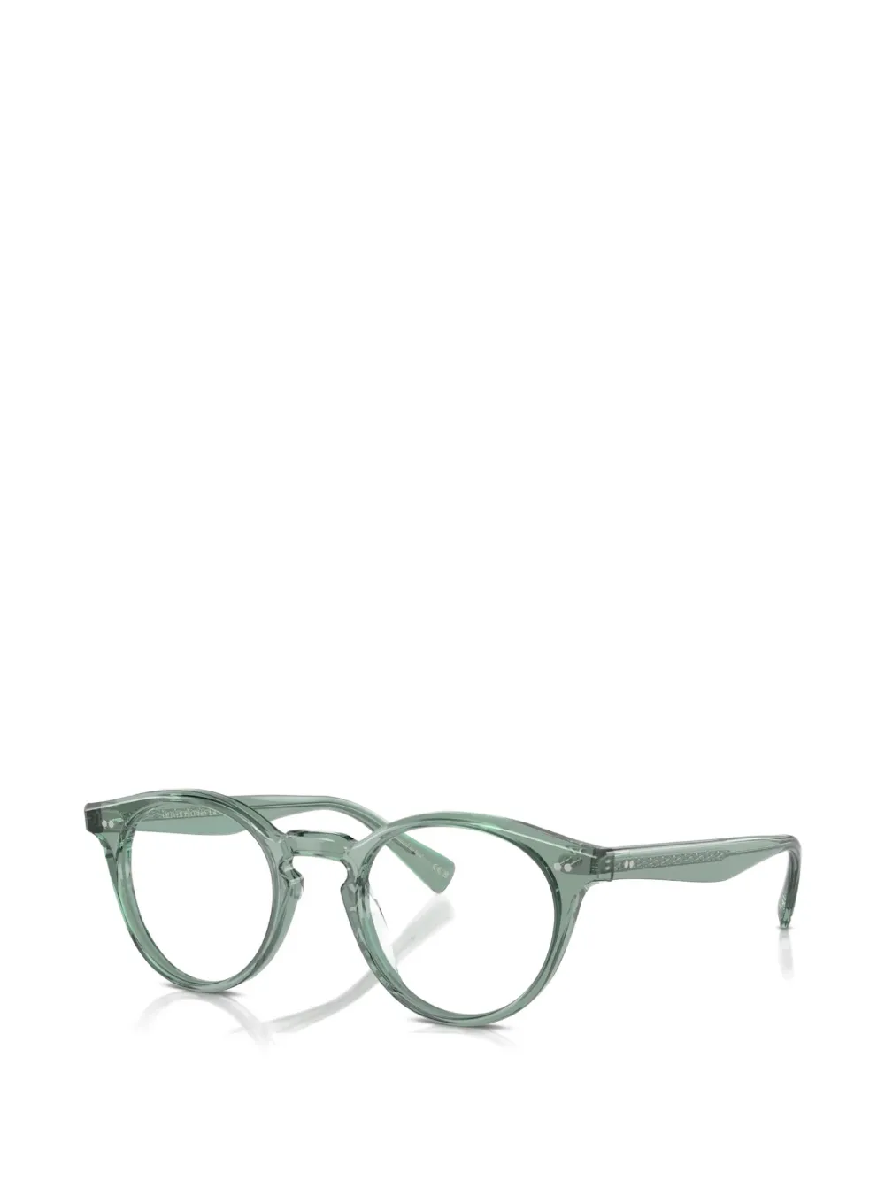Oliver Peoples Romare round-frame glasses Groen