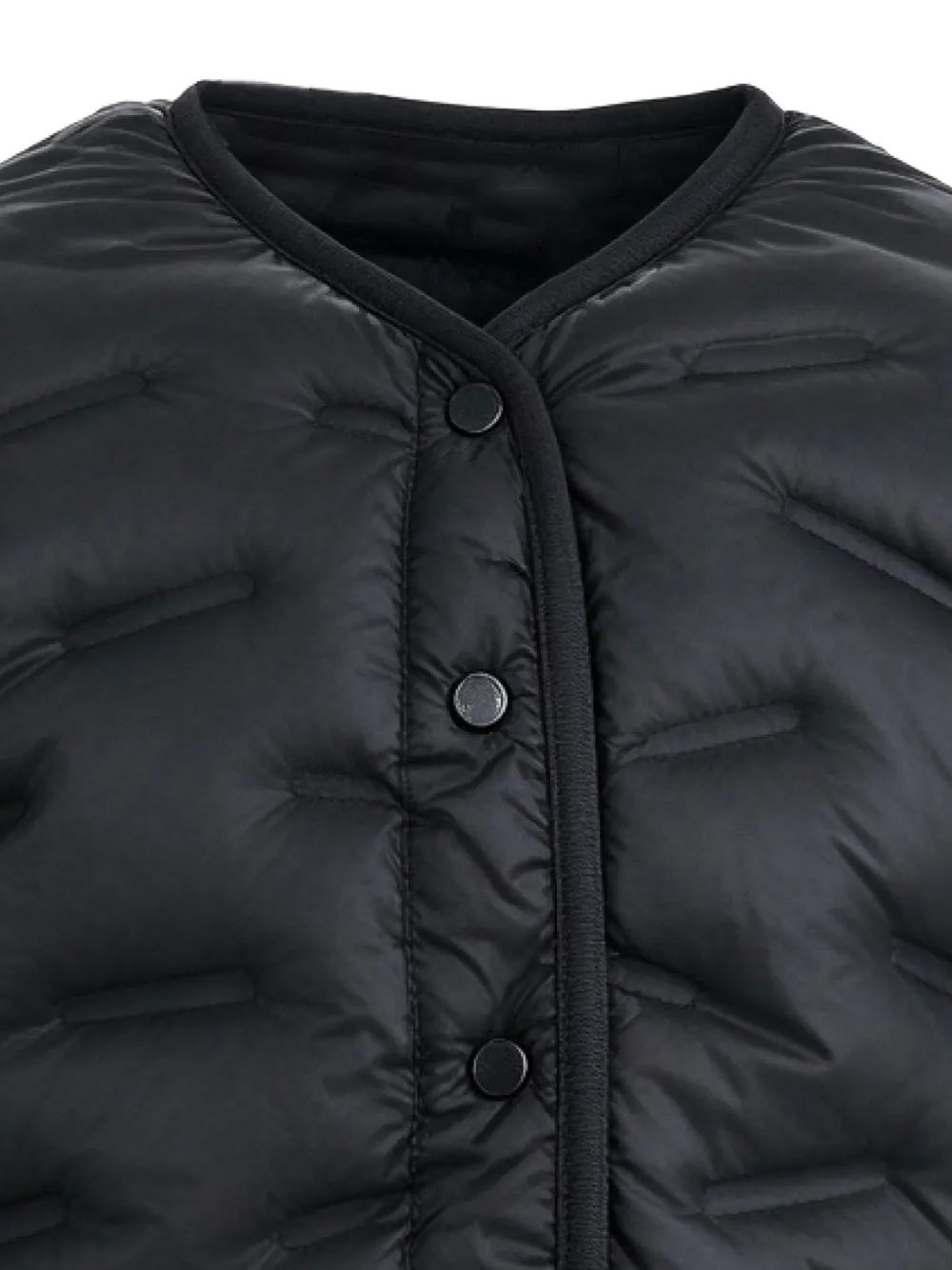 Mimi Tutu quilted padded jacket Zwart