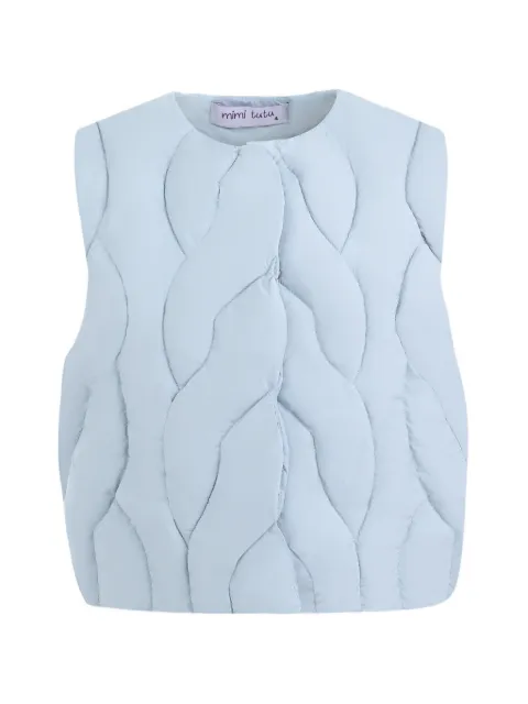 Mimi Tutu quilted down vest