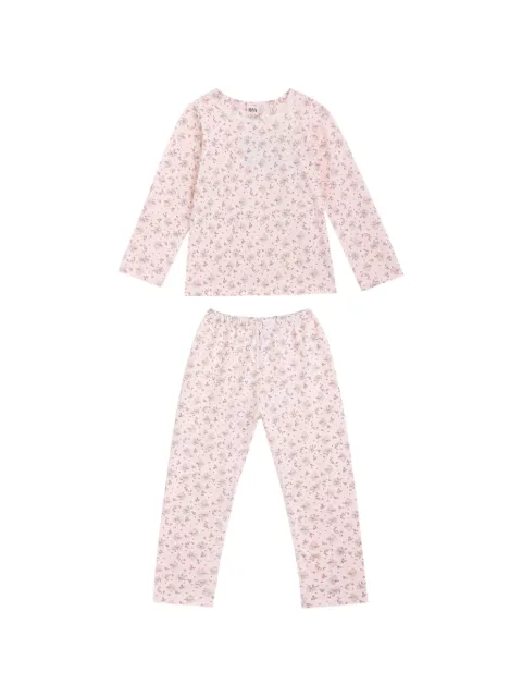 BANBLU floral-print lace-trim pajamas