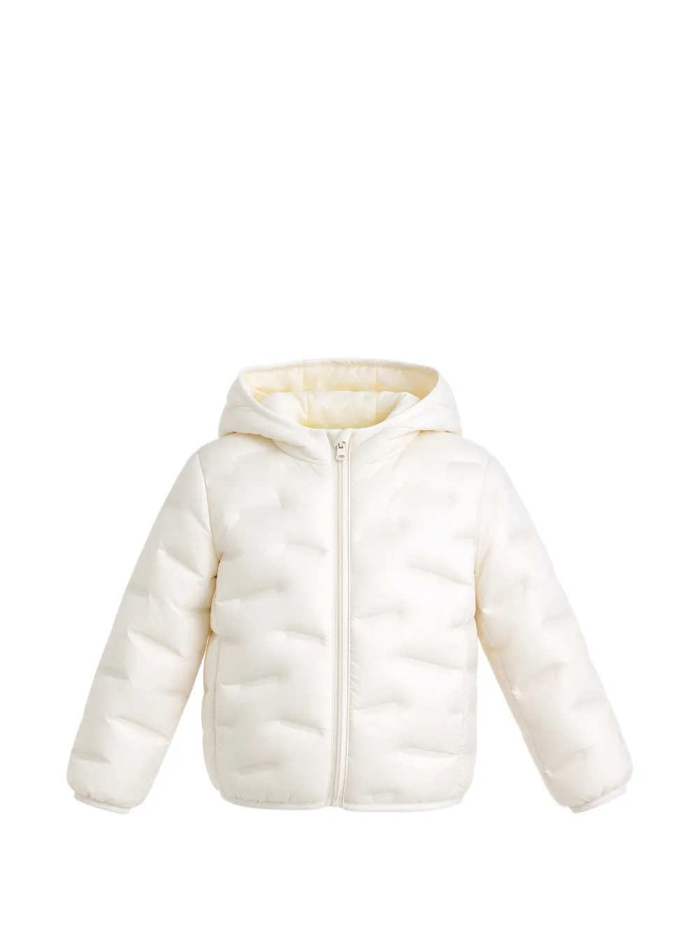 Mimi Tutu hooded puffer jacket - Bianco