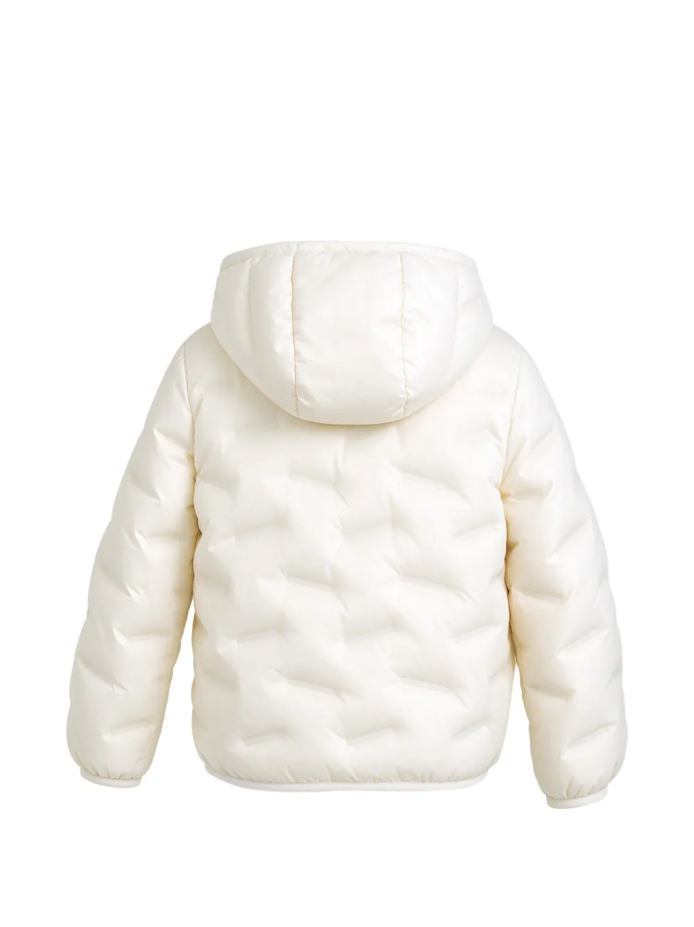 Mimi Tutu hooded puffer jacket Wit
