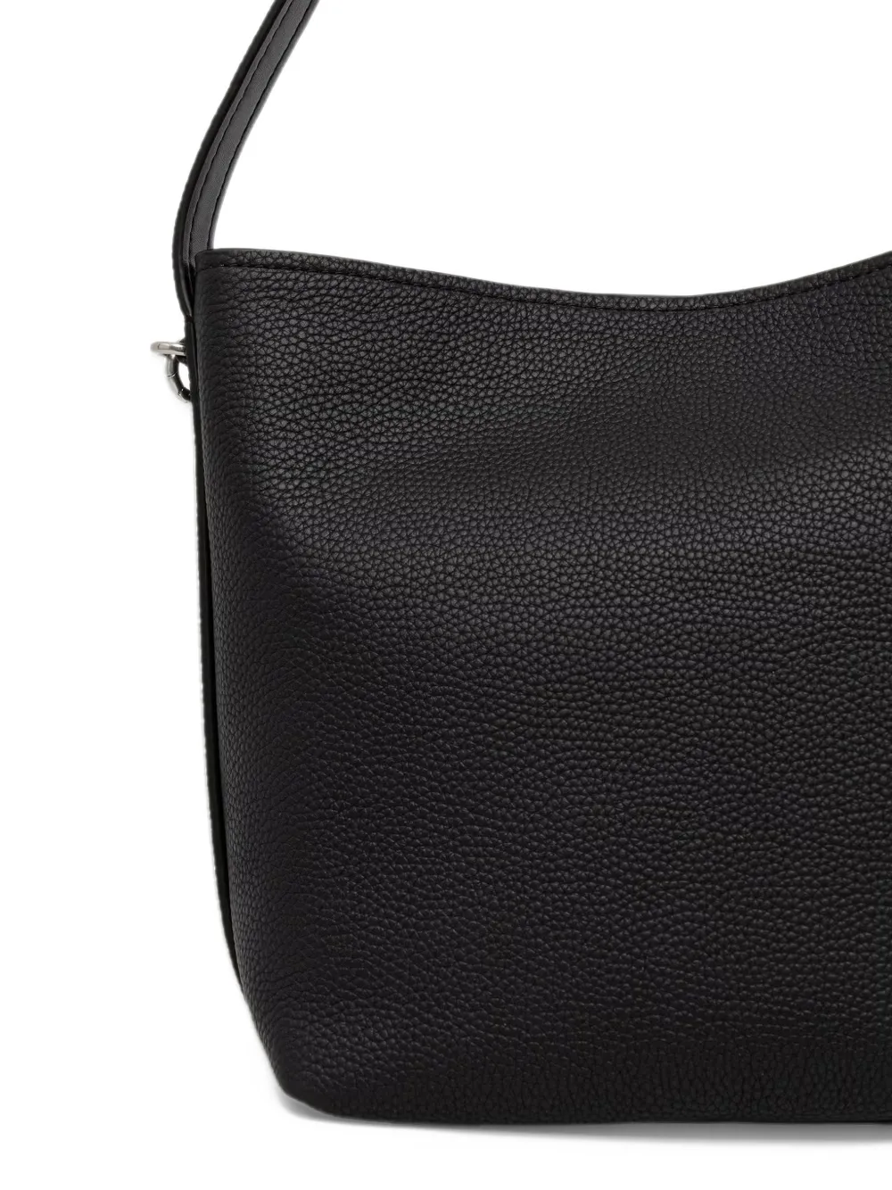 Michael Kors Nolita large suede bucket bag Zwart