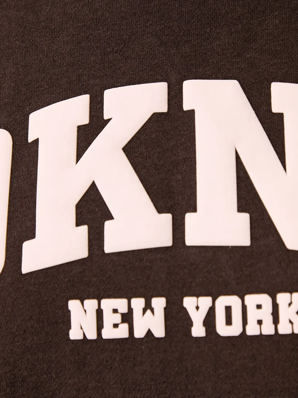 DKNY Puff logo-print sweatshirt Bruin