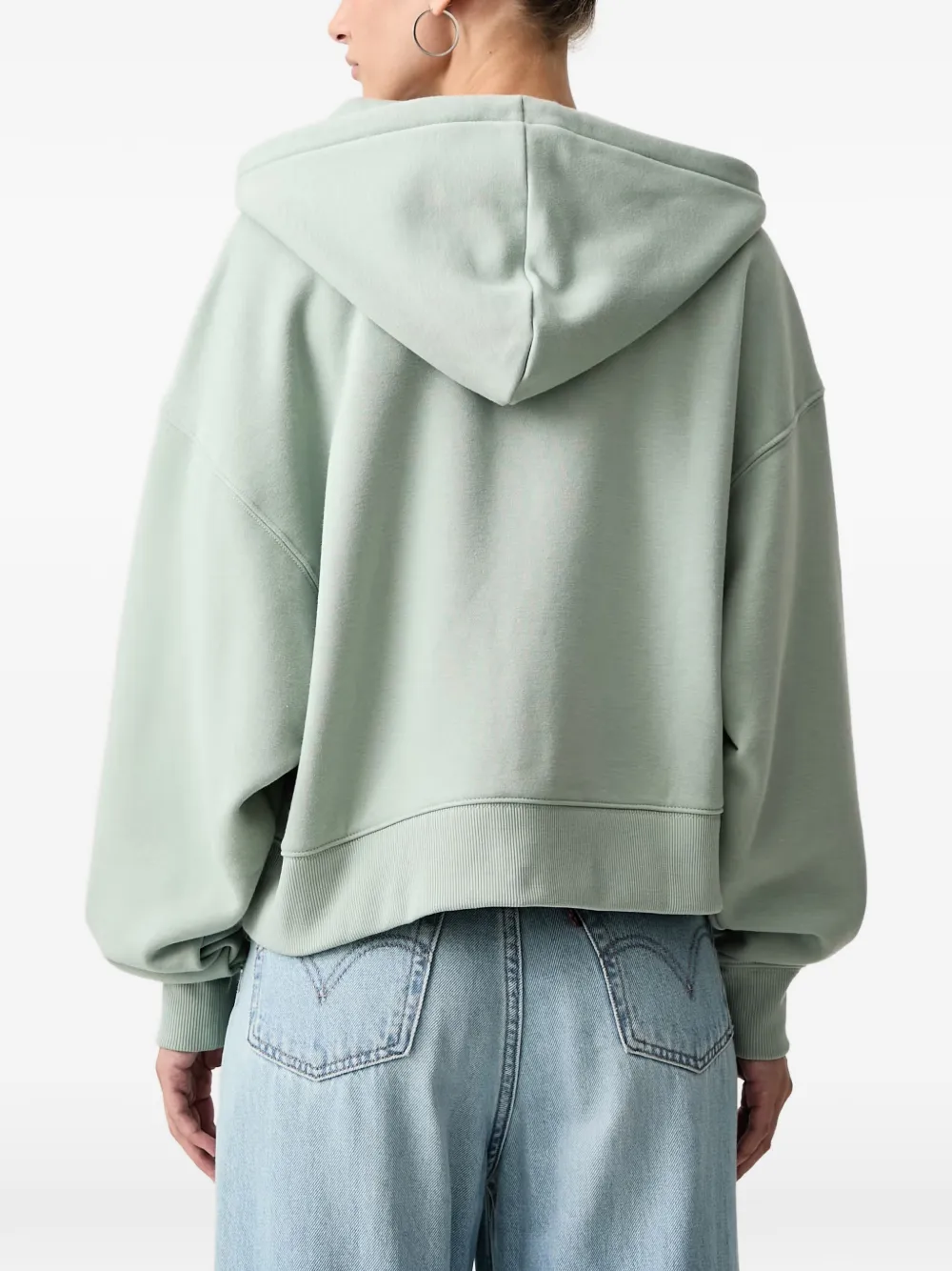 DICKIES Hoodie met logopatch Groen