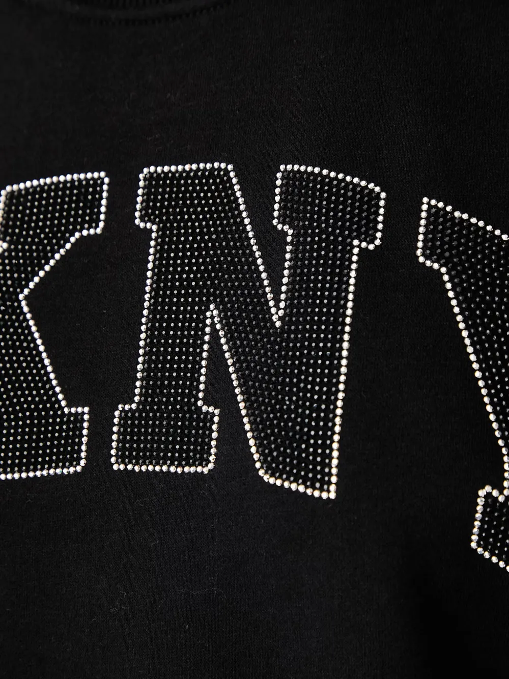 DKNY logo-embellished sweatshirt Zwart