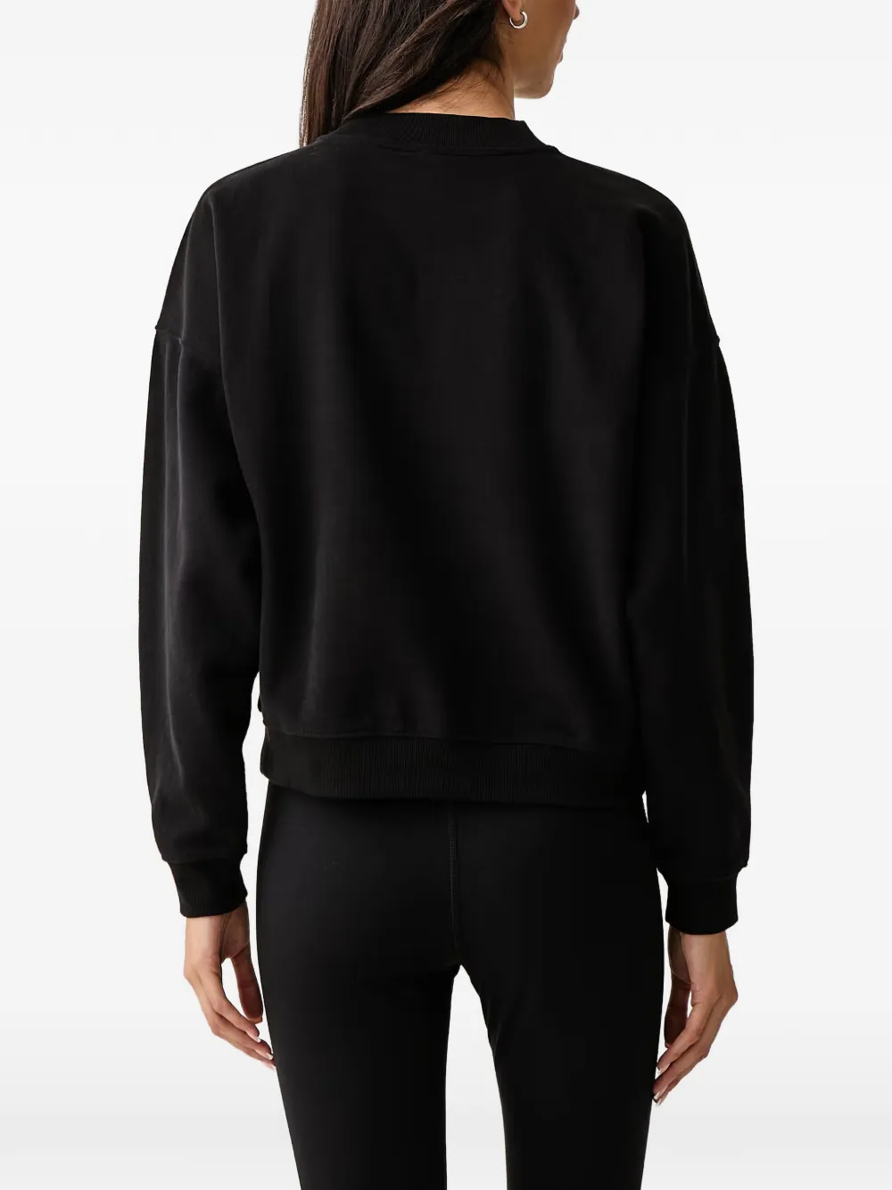 DKNY logo-embellished sweatshirt Zwart
