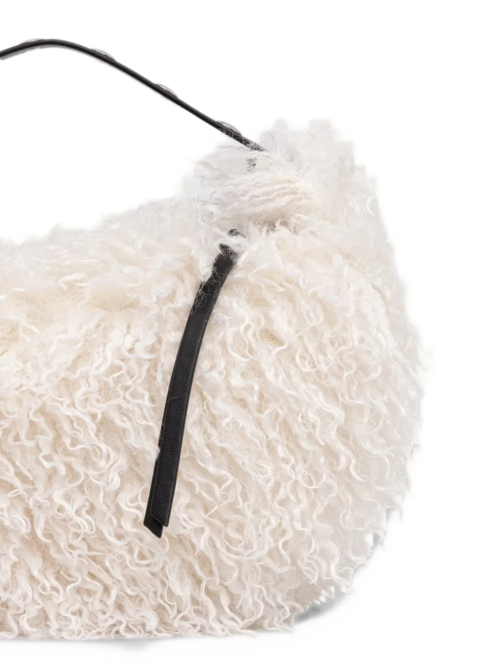 DKNY small Ranna faux-fur tote bag Beige