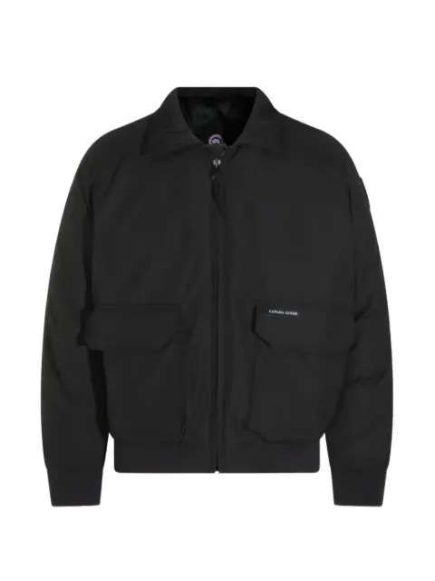 Canada Goose Mimico logo-patch bomber jacket
